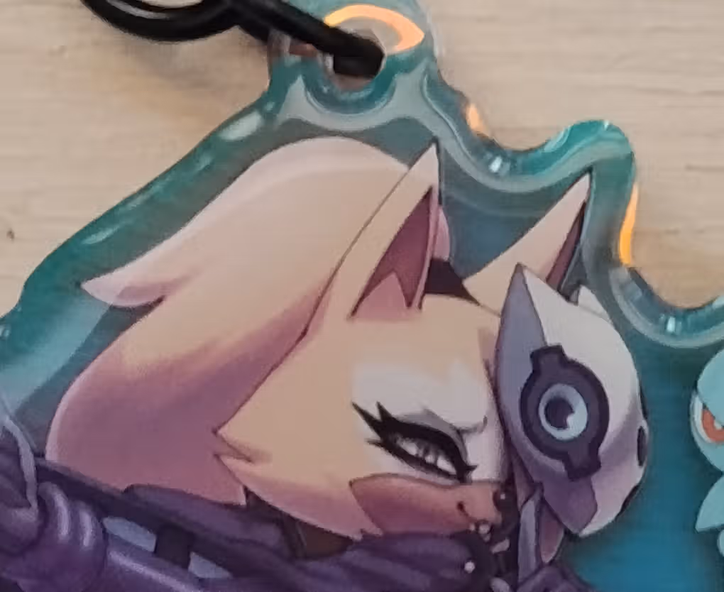 Whisper the Wolf Furry Keychain | Sonic the Hedgehog Acrylic Keychain NSFW Whisper the Wolf keychain,furry keychain,Sonic the Hedgehog keychain,nsfw keychain
