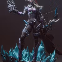 Sylvanas Windrunner Statue | World of Warcraft Fan Art by Bulkamancer SFW 3d printed statue,3d printed,Sylvanas Windrunner Statue,3d printed figure,World of Warcraft