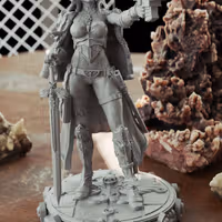 Secret Agent Miniature | 40k Fan Art by 3DArtGuy SFW 3d printed,miniature,3d printed miniature,Secret Agent,warhammer 40k,40k miniature